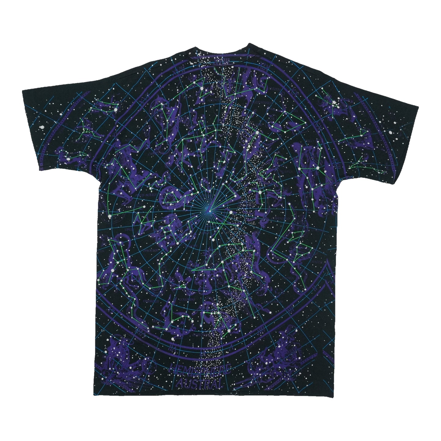1993 Constellations Liquid Blue All Over Print Shirt