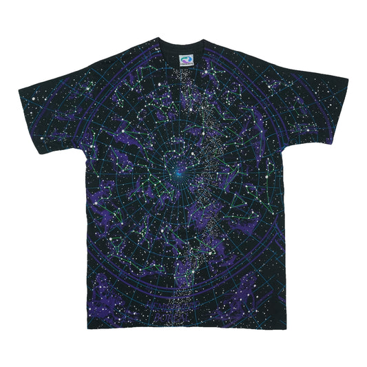 1993 Constellations Liquid Blue All Over Print Shirt
