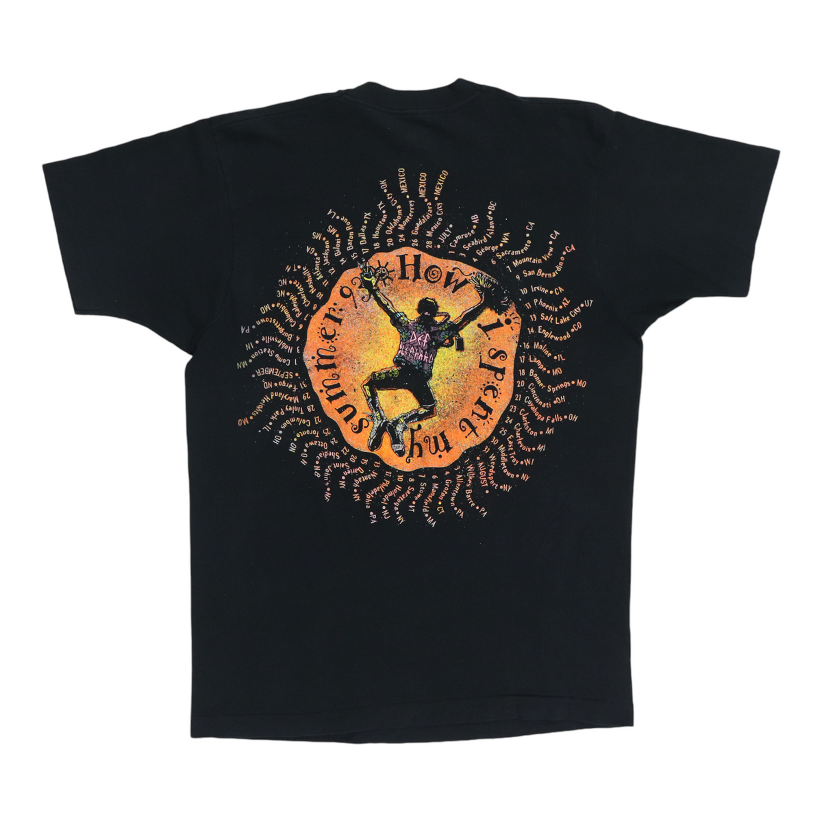 1993 Def Leppard Summer Tour Shirt | Authentic Vintage Tee – WyCo