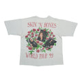1993 Guns N Roses Skin N Bones World Tour Shirt Back