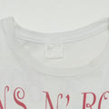 1993 Guns N Roses Skin N Bones World Tour Shirt Detail 2