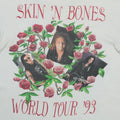 1993 Guns N Roses Skin N Bones World Tour Shirt Detail 5