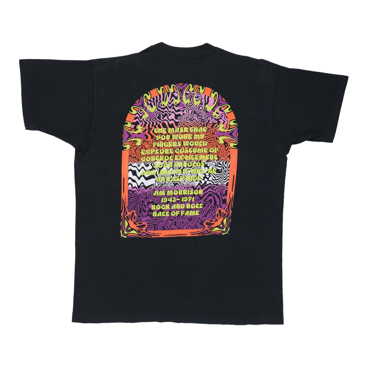 1993 Jim Morrison Stamp Shirt | Authentic Vintage Tee – WyCo Vintage