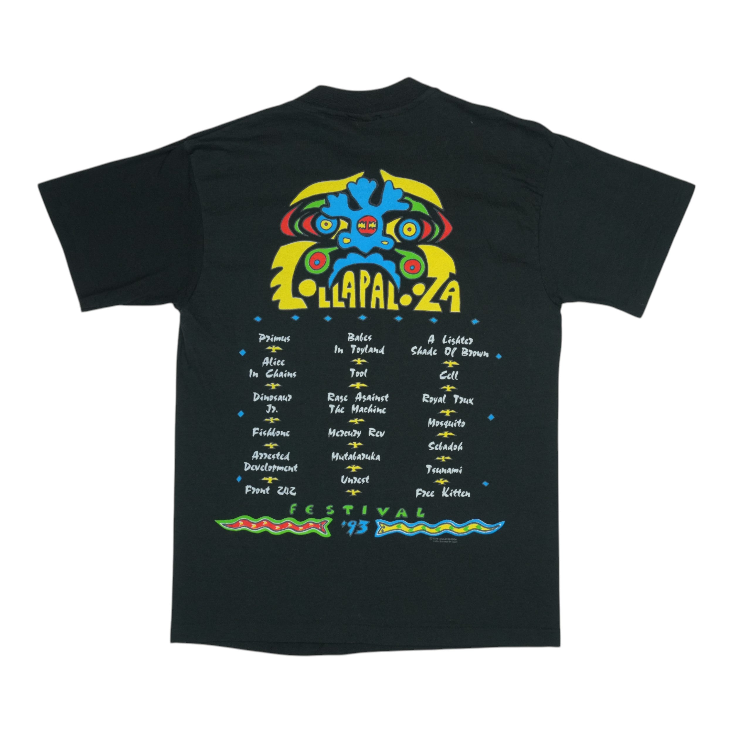 1993 Lollapalooza Festival Concert Shirt | Authentic Vintage Tee