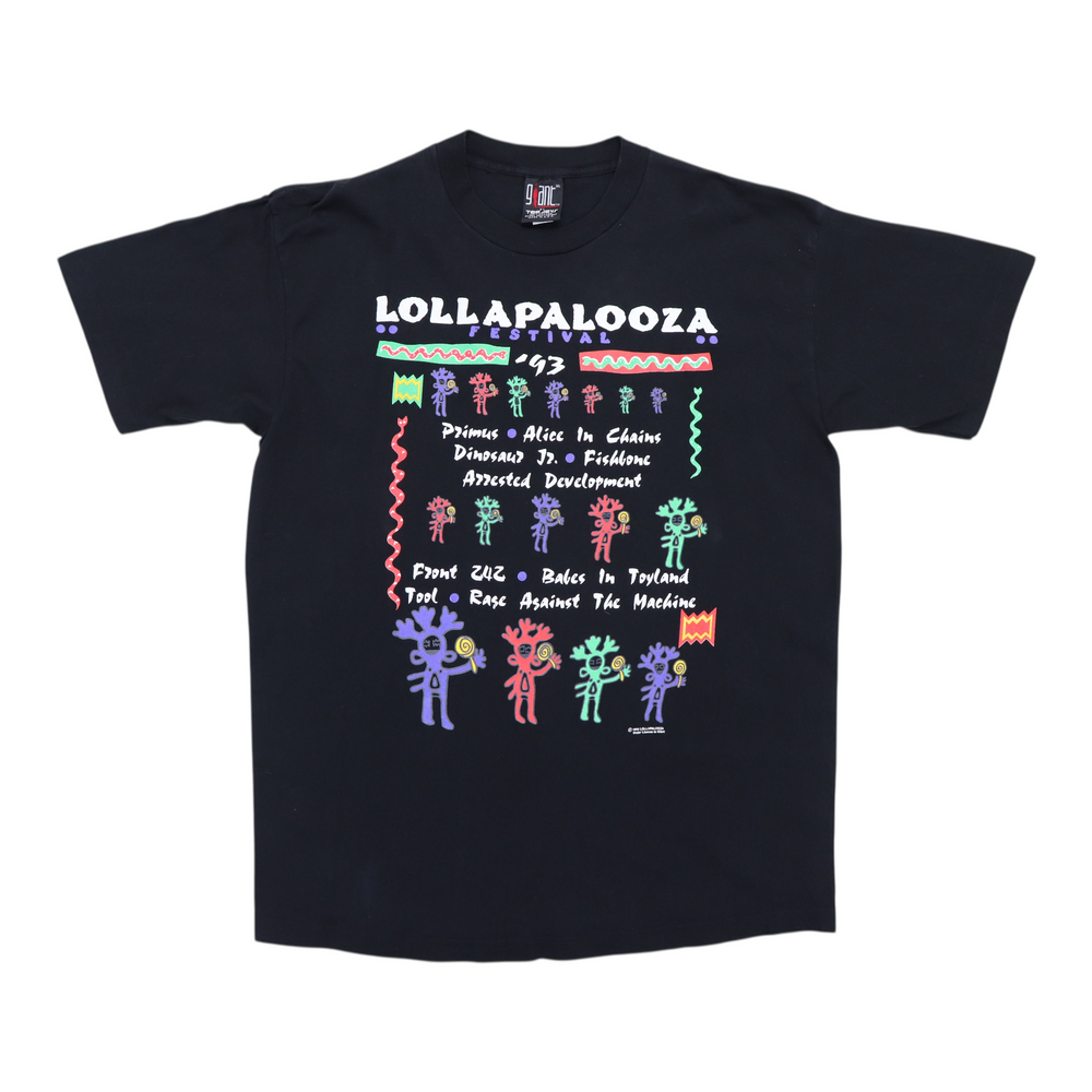 1993 Lollapalooza Music Festival Tour Shirt