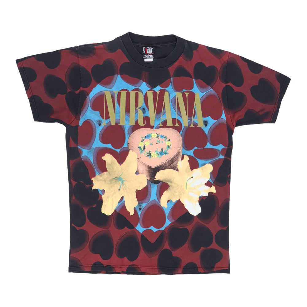 1993 Nirvana Heart-Shaped Box All Over Print Shirt