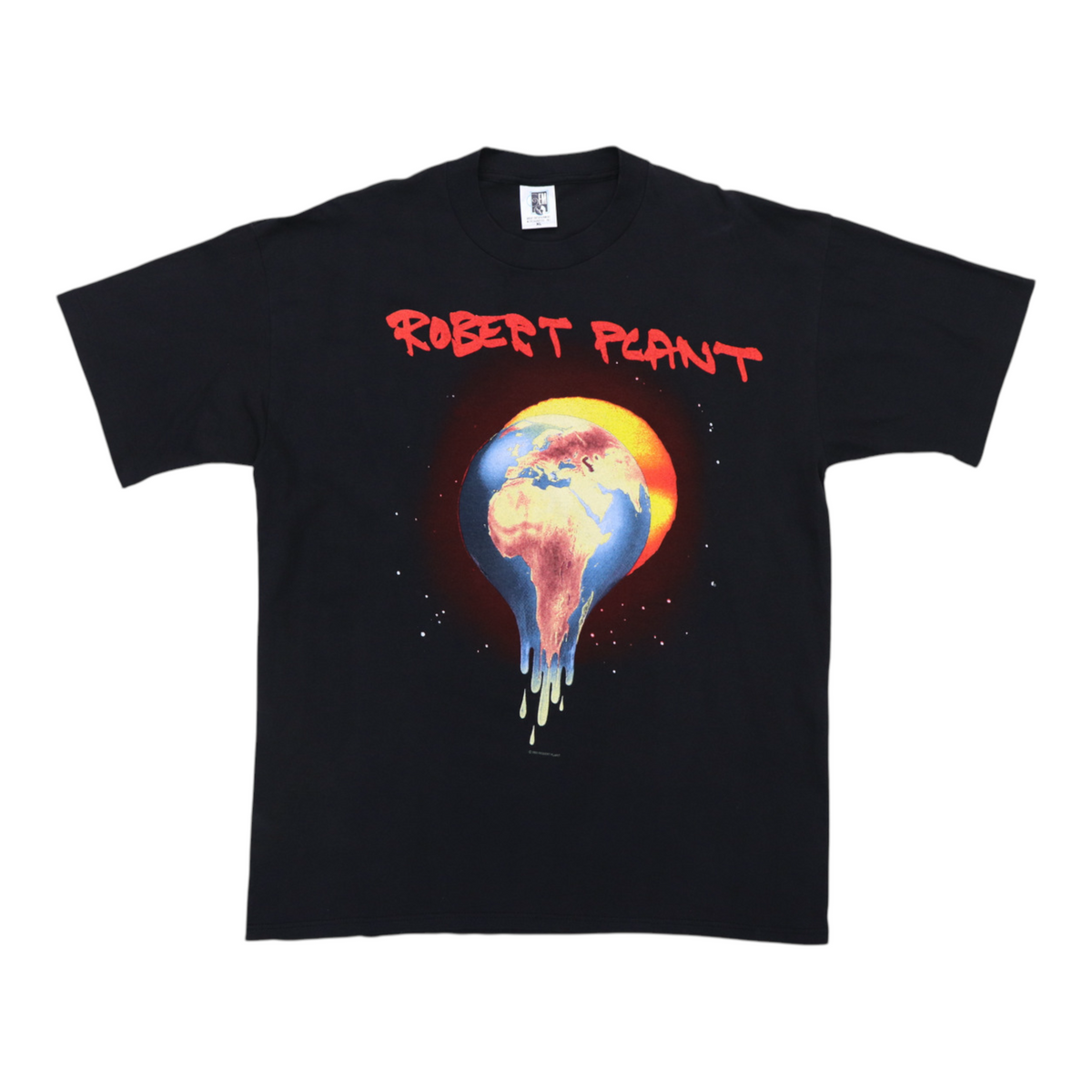 1993 Robert Plant Fate Of Nations Tour Shirt | Authentic Vintage
