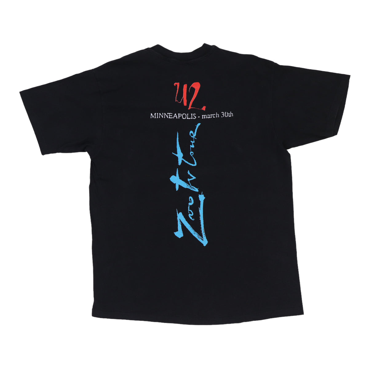 1993-U2-Zoo-TV-Tour-Shirt- 