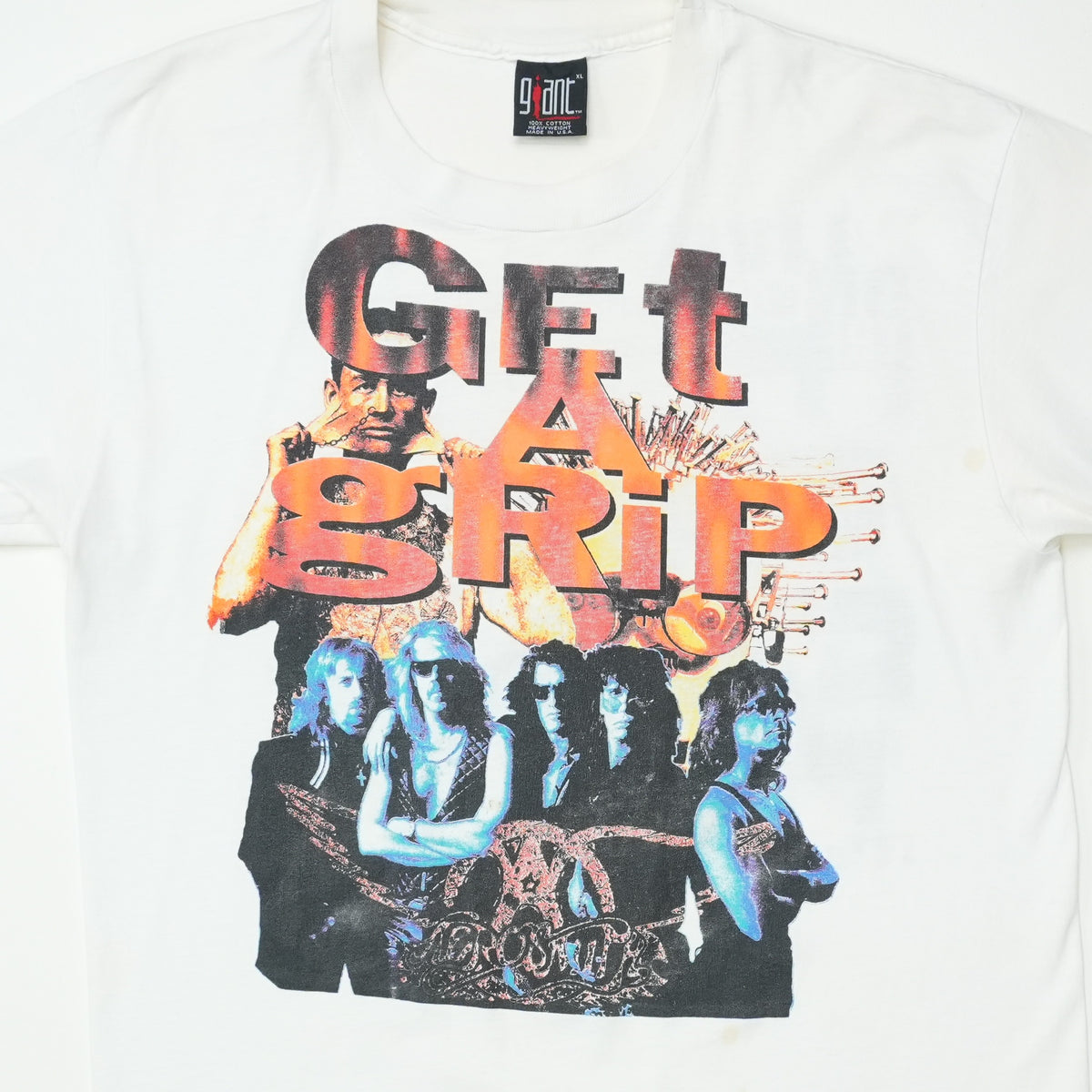 1993 Aerosmith Get A Grip Livin On The Edge Shirt