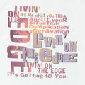 1993 Aerosmith Get A Grip Livin On The Edge Shirt