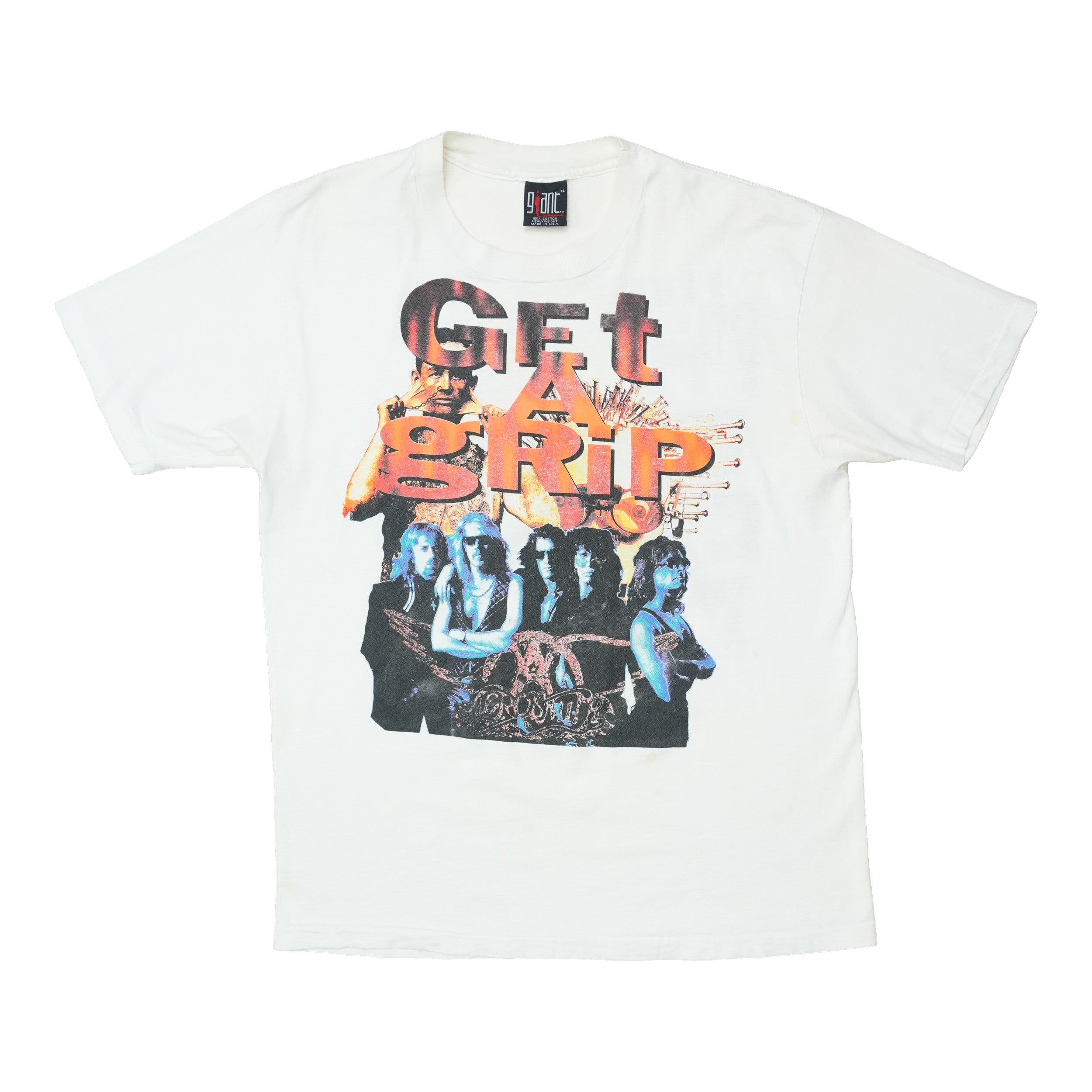 1993 Aerosmith Get A Grip Shirt | Authentic Vintage Tee – WyCo Vintage