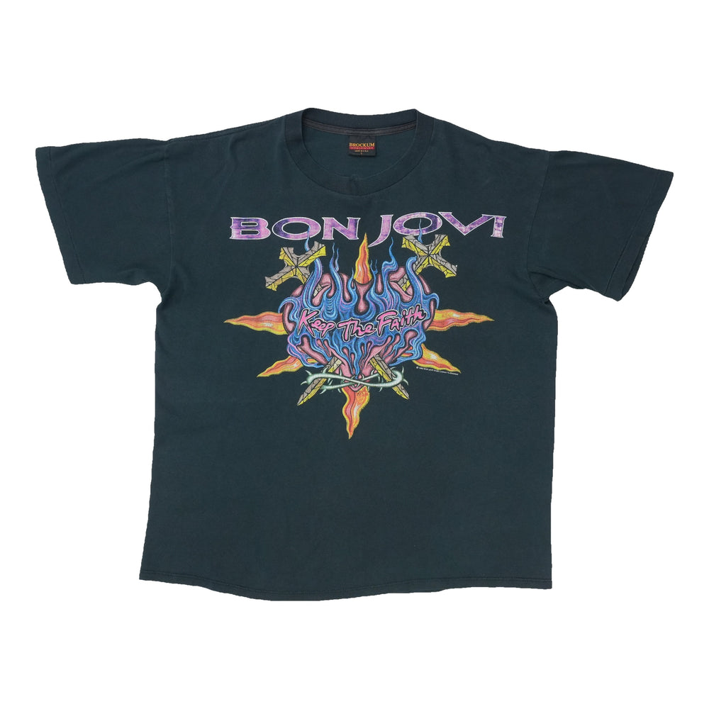 1993 Bon Jovi Keep The Faith World Tour Shirt