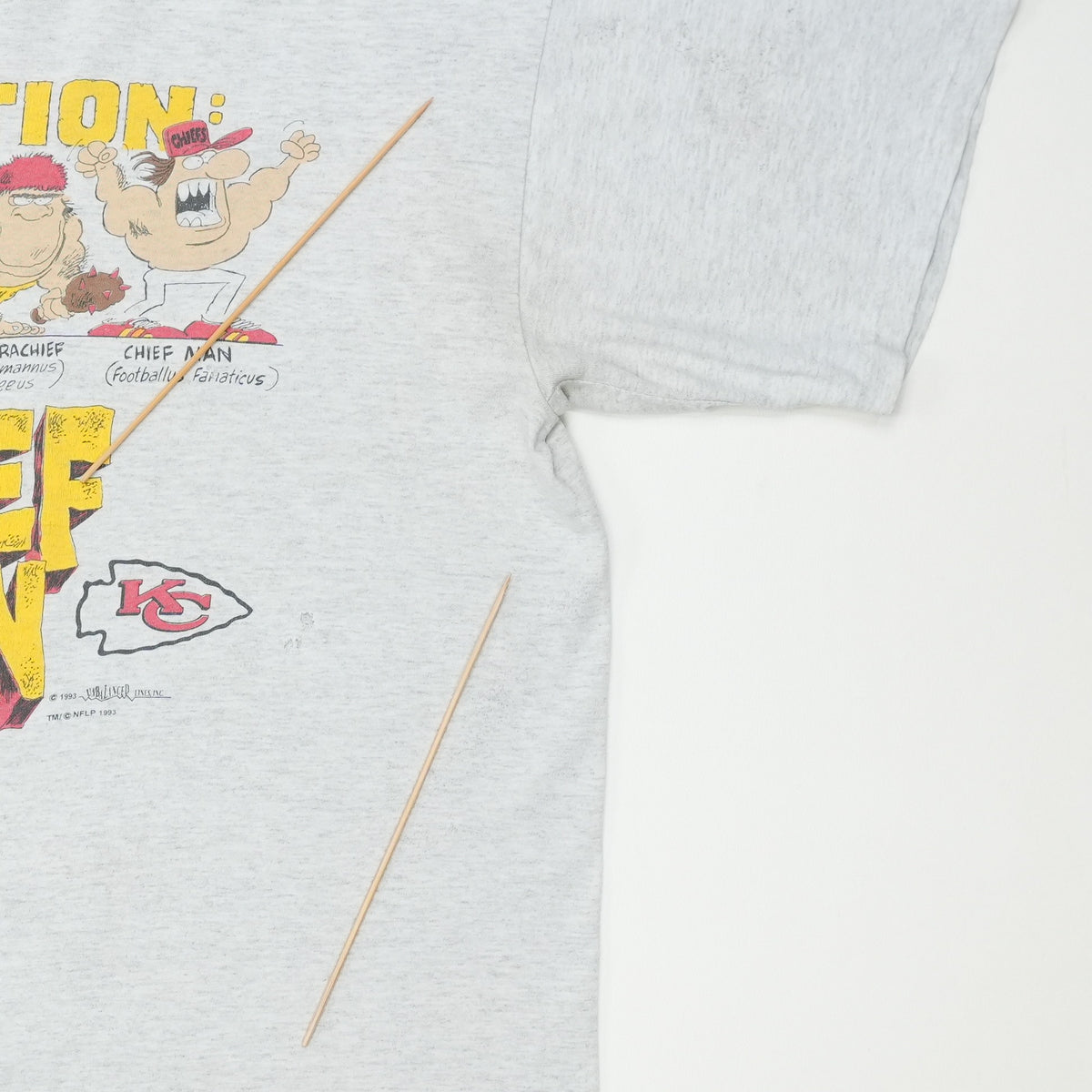 1993 Kansas City Chiefs Chief Man Shirt