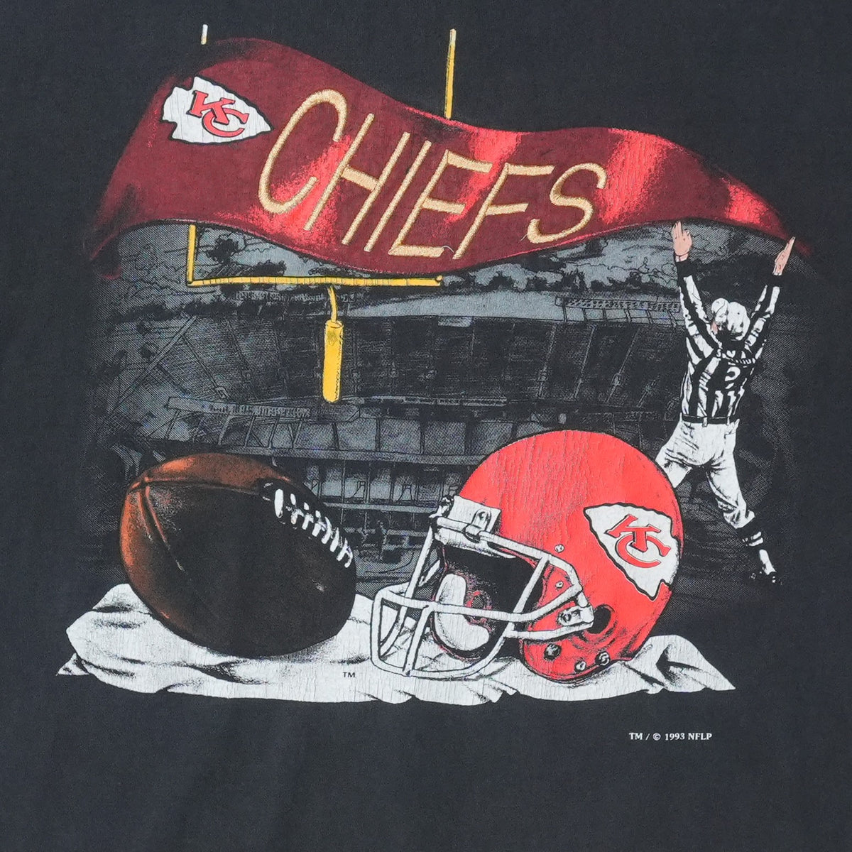 1993 Kansas City Chiefs Nutmeg Shirt