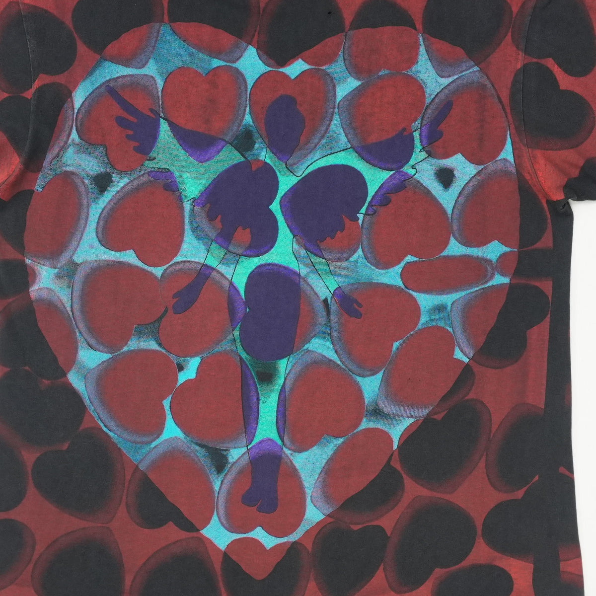 1993 Nirvana Heart Shaped Box All Over Print Shirt