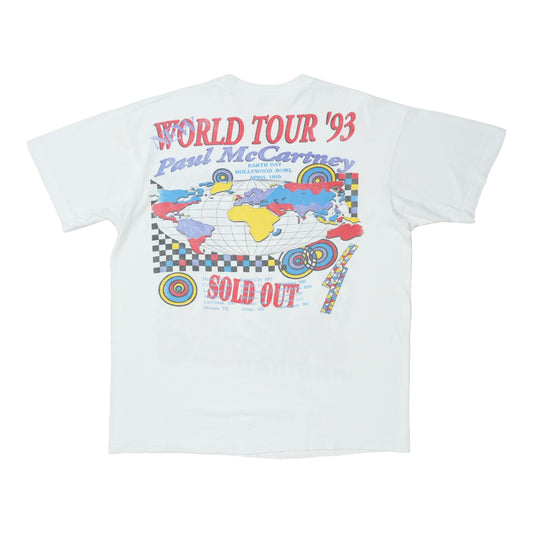 1993 Paul McCartney New World Tour Shirt
