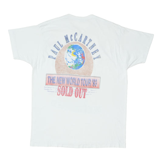 1993 Paul McCartney The New World Tour Shirt