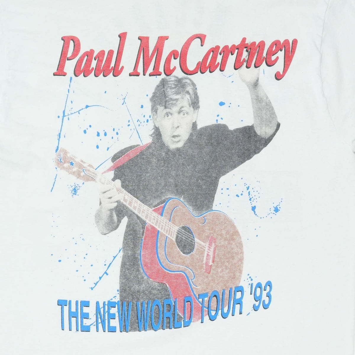 1993 Paul McCartney The New World Tour Shirt