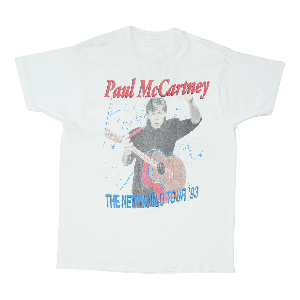 1993 Paul McCartney The New World Tour Shirt