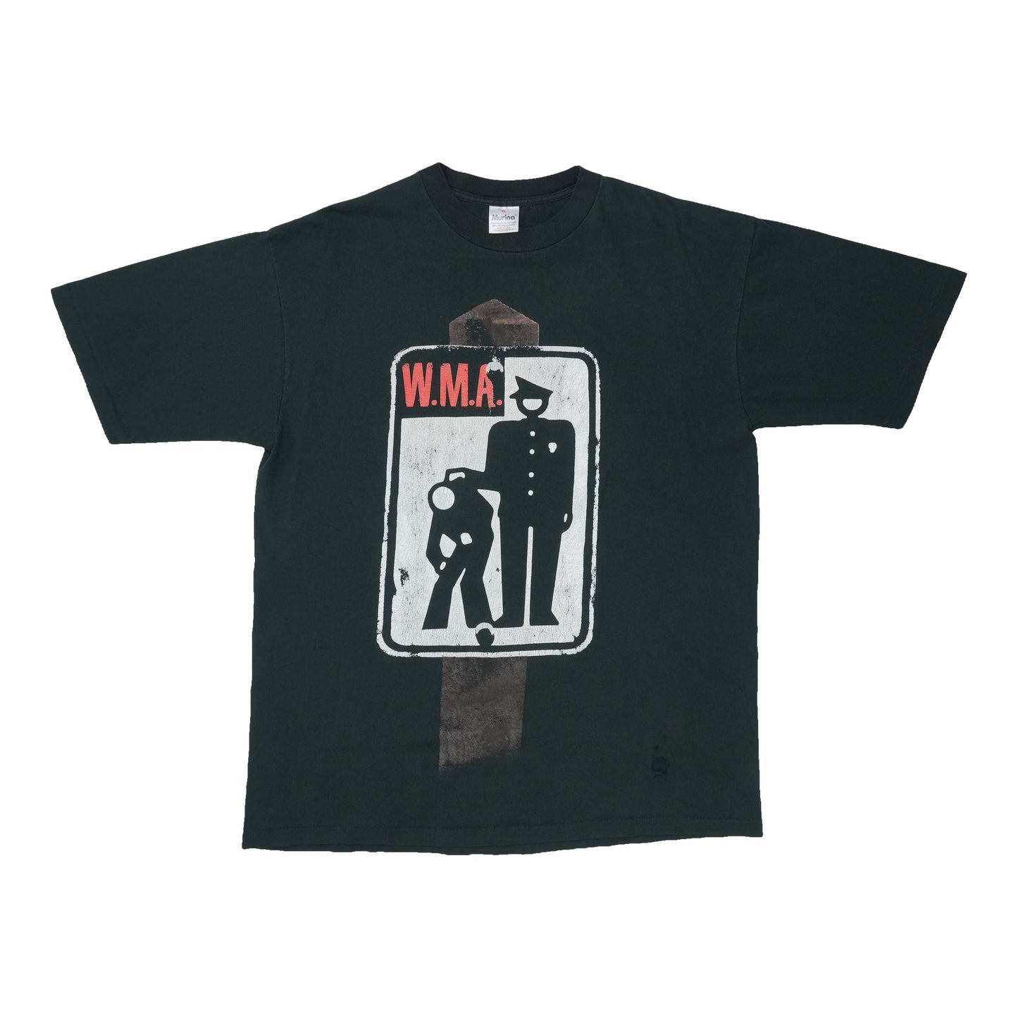 1993 Pearl Jam WMA Police Shirt