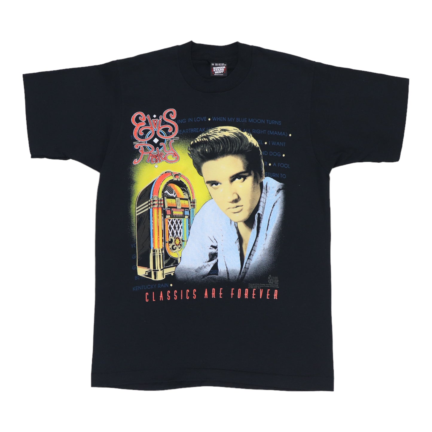 1993 Elvis Presley Classics Are Forever Shirt