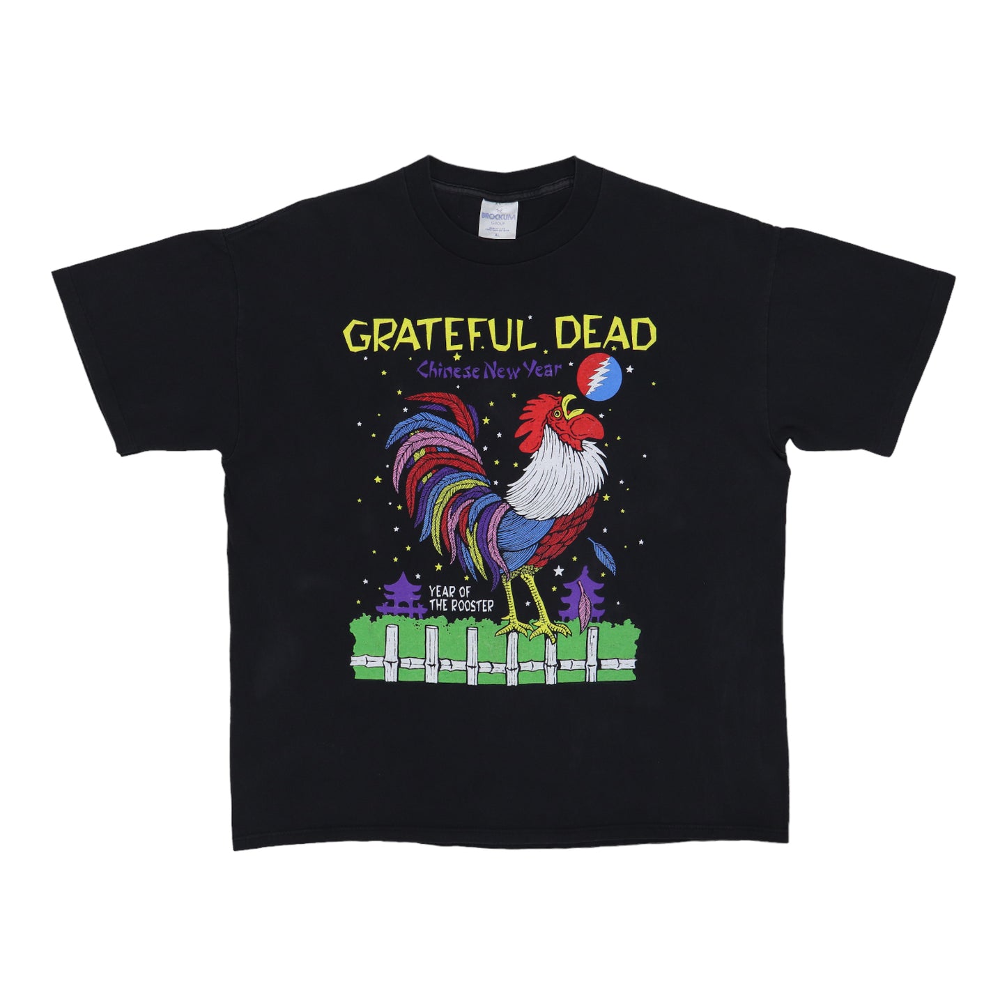1993 Grateful Dead Year Of The Rooster Concert Shirt