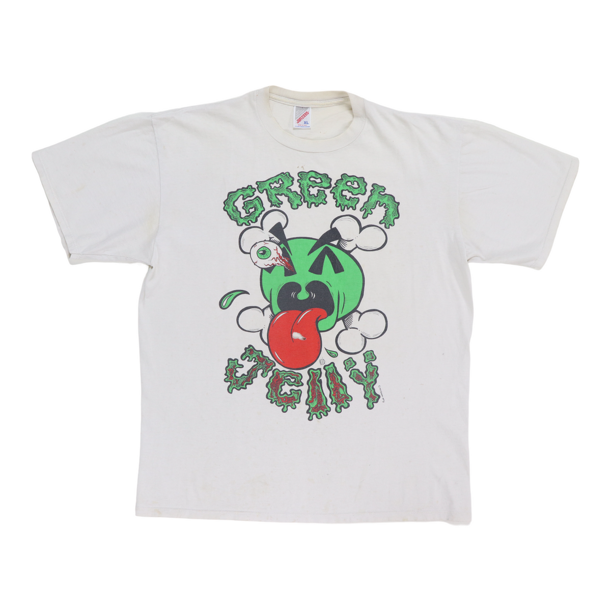 ヴィンテージ 90s 1993年 USA製 GREEN JELLY Tシャツ 1993 Green Jello Shirt | Authentic Vintage Tee – WyCo Vintage