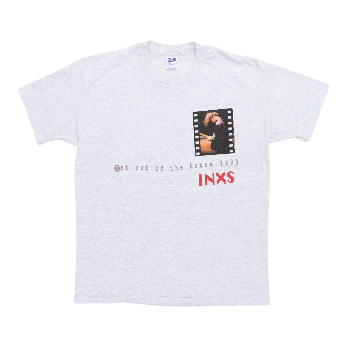 1993 INXS Get Out Of The House Tour Shirt | Authentic Vintage Tee