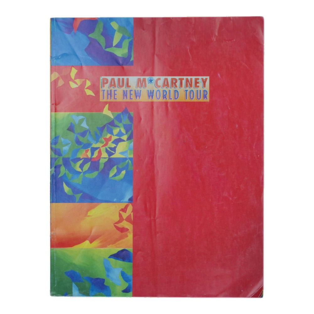 1993 Paul McCartney New World Tour Program