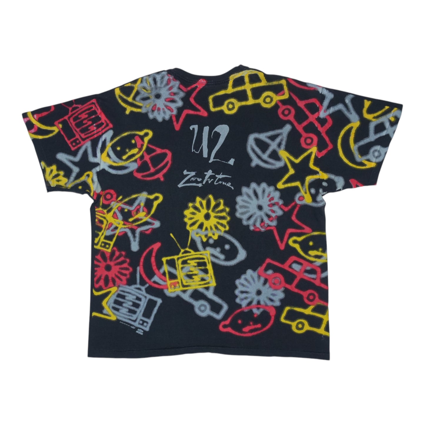 1993 U2 Zoo TV Tour All Over Print Shirt