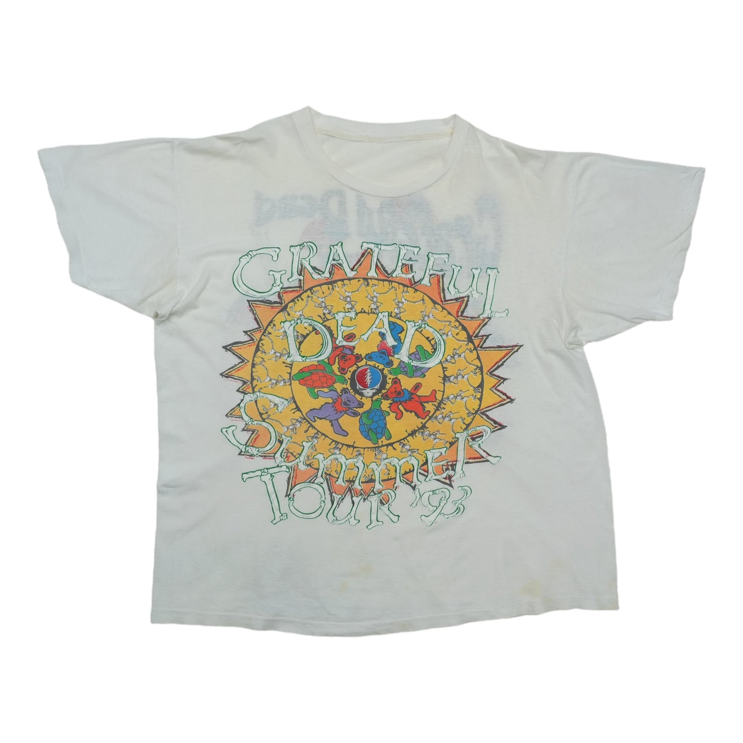 1993 Grateful Dead Summer Tour Shirt Front
