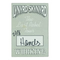 1993 Lynyrd Skynyrd The Last Rebel Tour Working Backstage Pass front