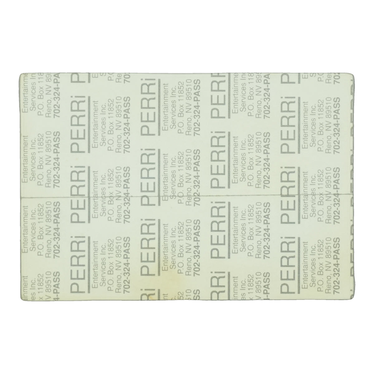1993 Stageright Productions Working Personnel Backstage Pass back