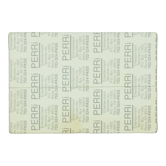 1993 Stageright Productions Working Personnel Backstage Pass back