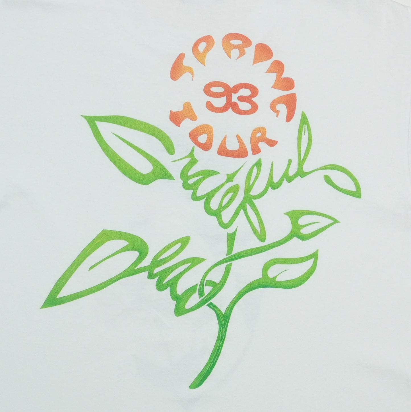 1993 Grateful Dead Tour Shirt Detail 4