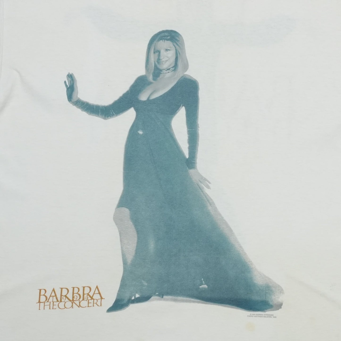1994 Barbra Streisand The Concert Shirt Detail 1