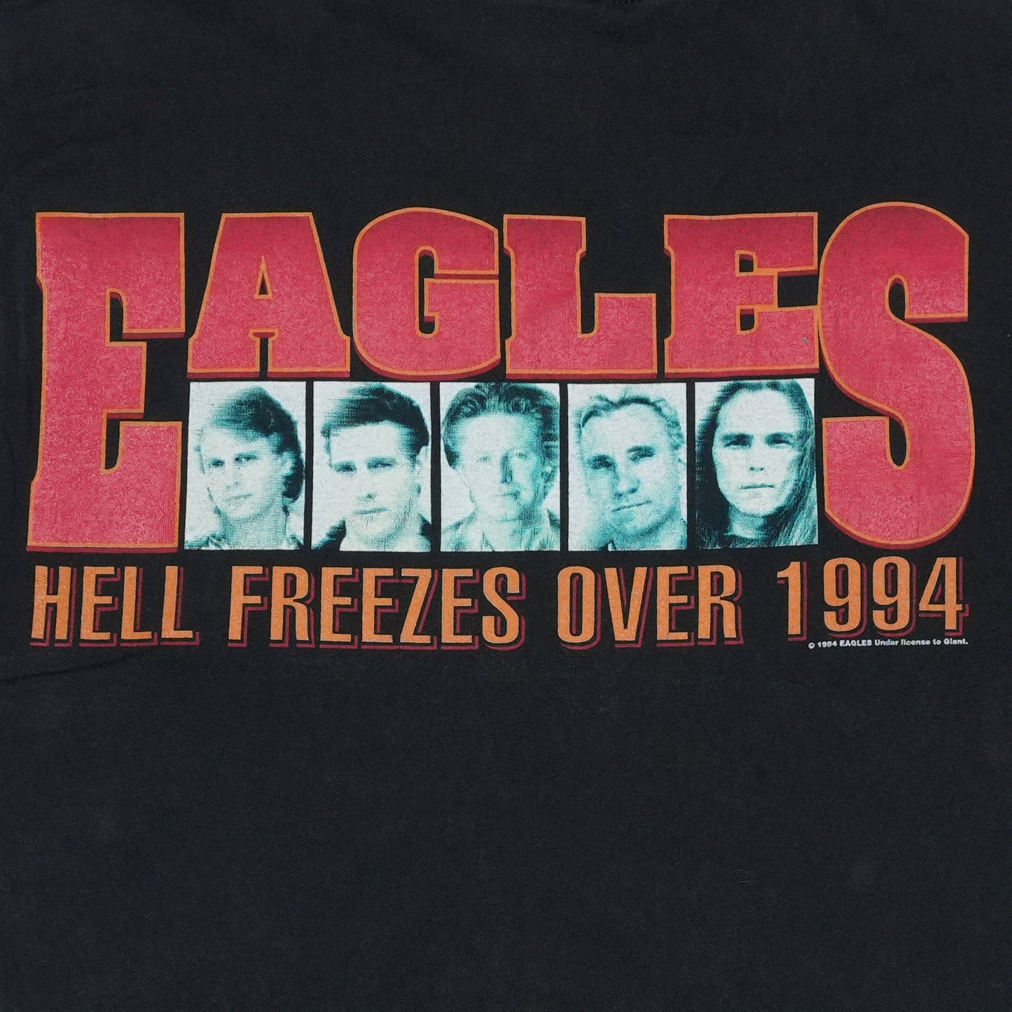 1994 Eagles Hell Freezes Over Tour Shirt