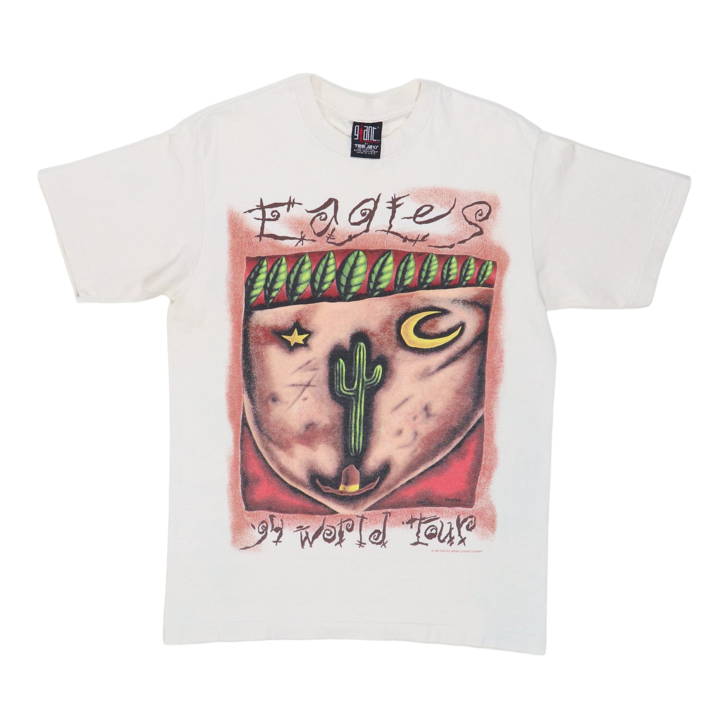 1994 Eagles Hell Freezes Over World Tour Shirt