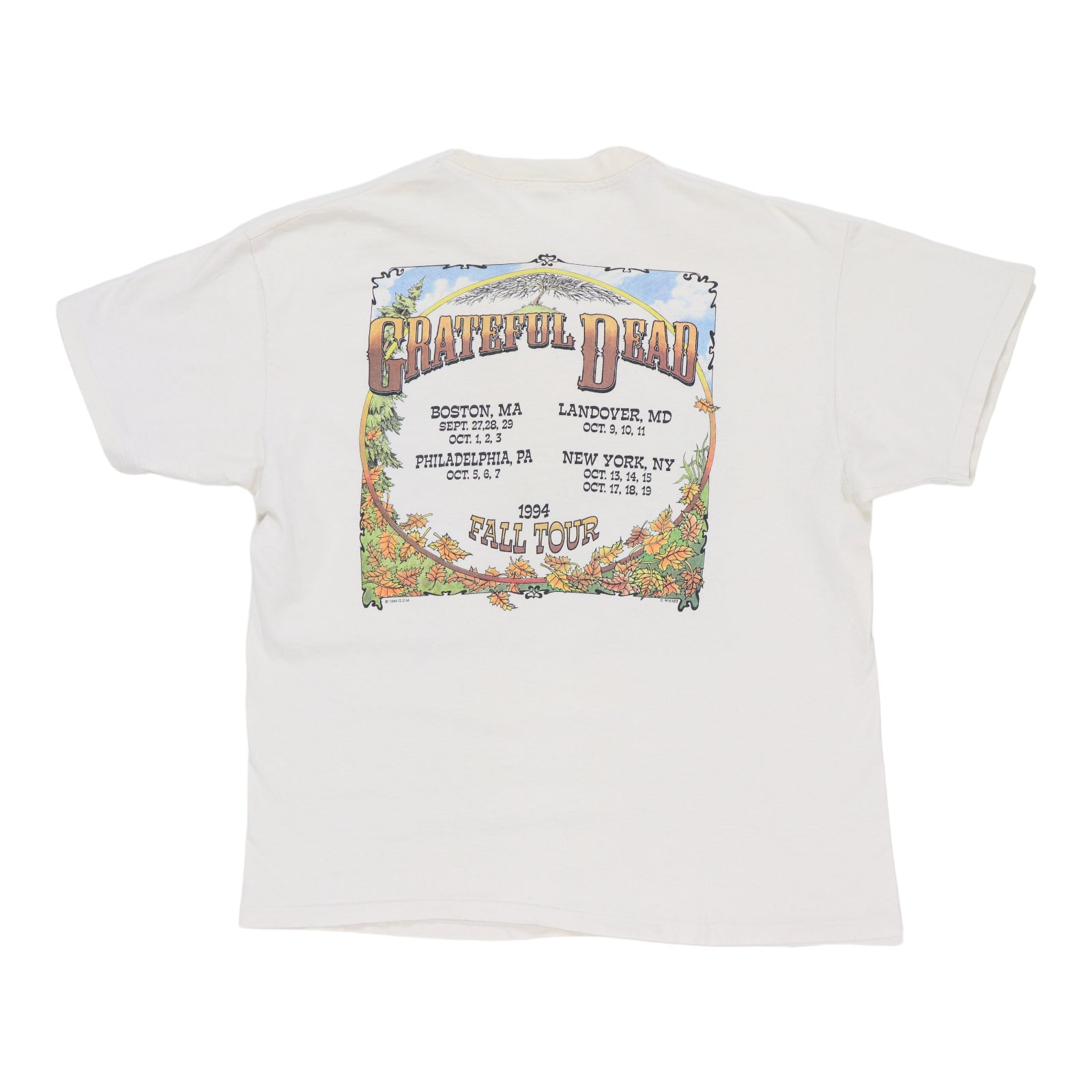 1994 Grateful Dead Fall Tour Shirt – WyCo Vintage