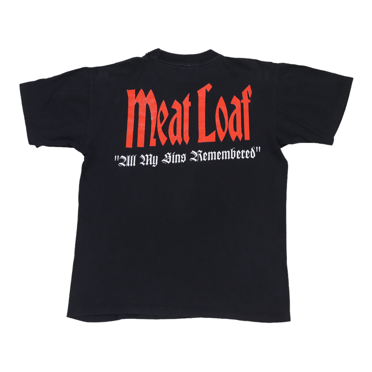 1994 Meat Loaf All My Sins Remembered Shirt | Authentic Vintage 