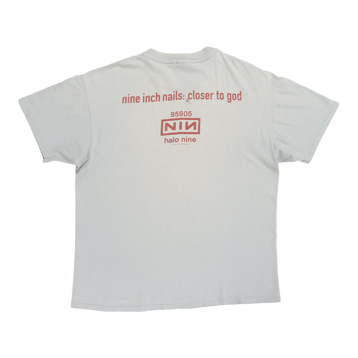 1994 Nine Inch Nails Closer To God Shirt | Authentic Vintage Tee