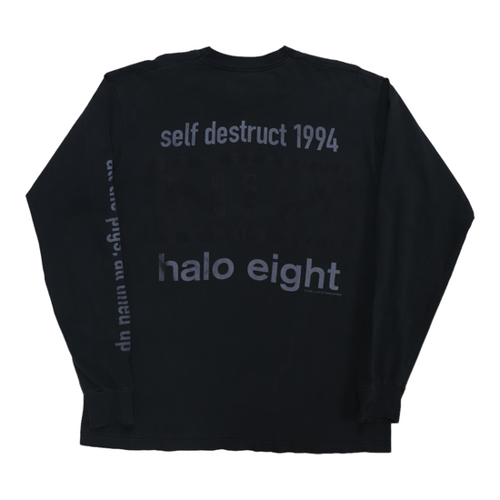 完売品 公式 正規品 Nine Inch Nails 1994 長袖 ロンT 1994 Nine Inch Nails Downward Spiral Long Sleeve Shirt | Authentic
