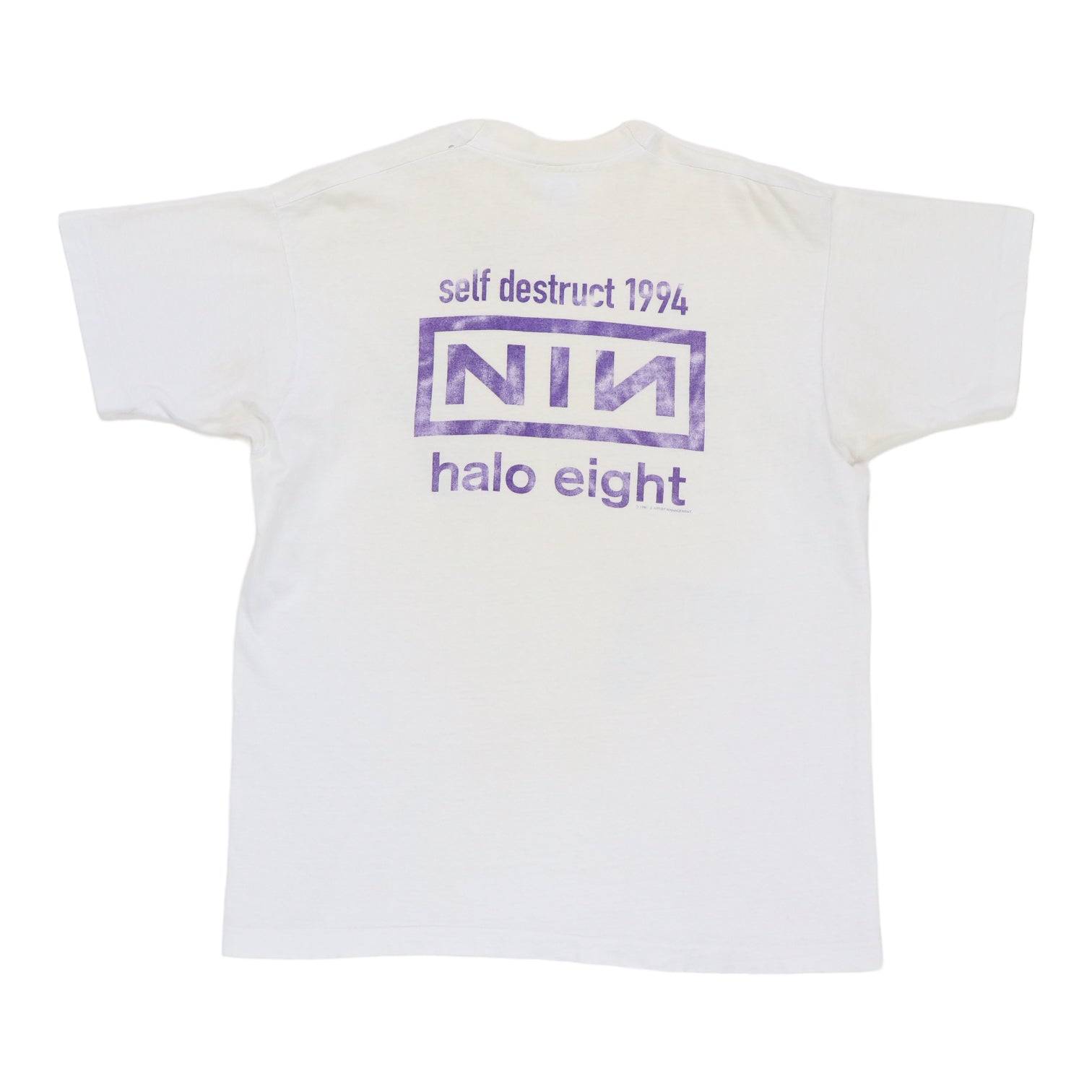 1994 Nine Inch Nails Downward Spiral Shirt | Authentic Vintage Tee