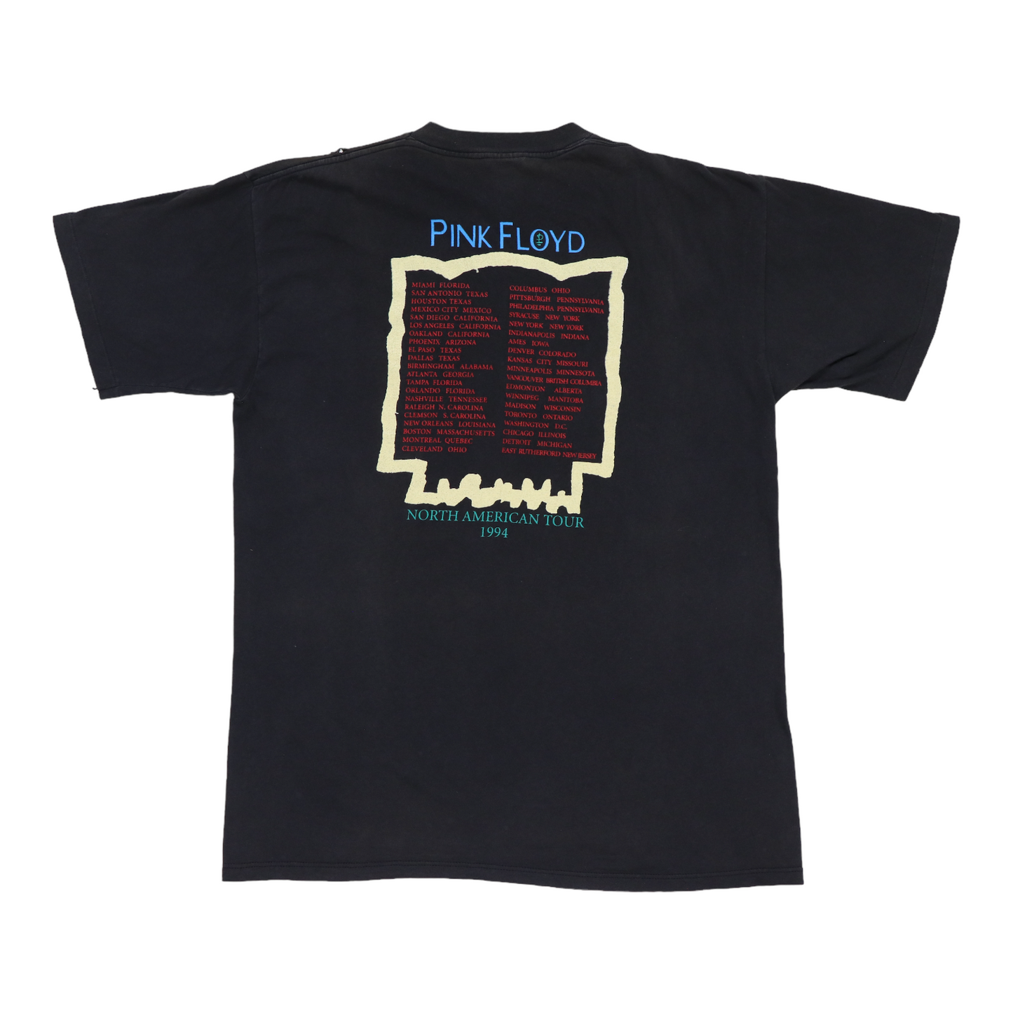 Original vintage 1994 Pink Floyd Division Bell Tour Shirt Original vintage 1994 Pink Floyd Division Bell Tour Shirt