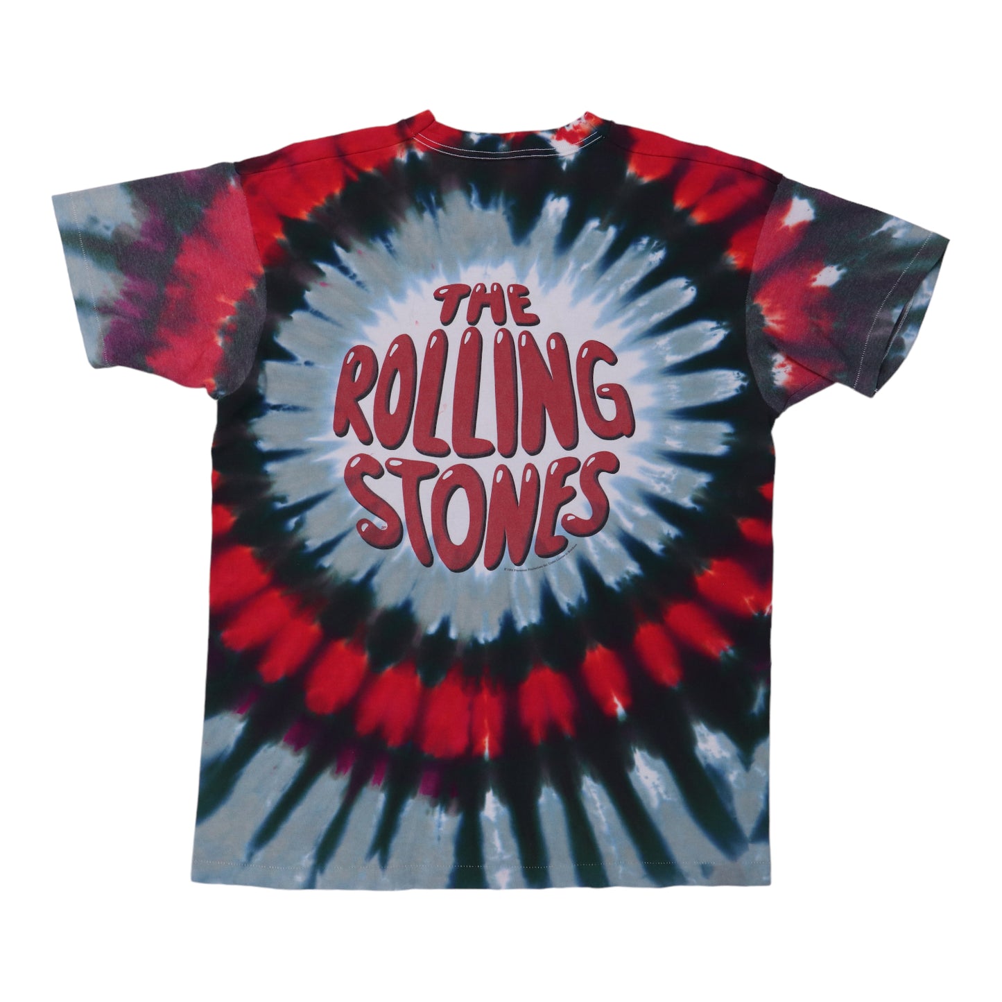 Rolling stones tie dye crew neck Clearance