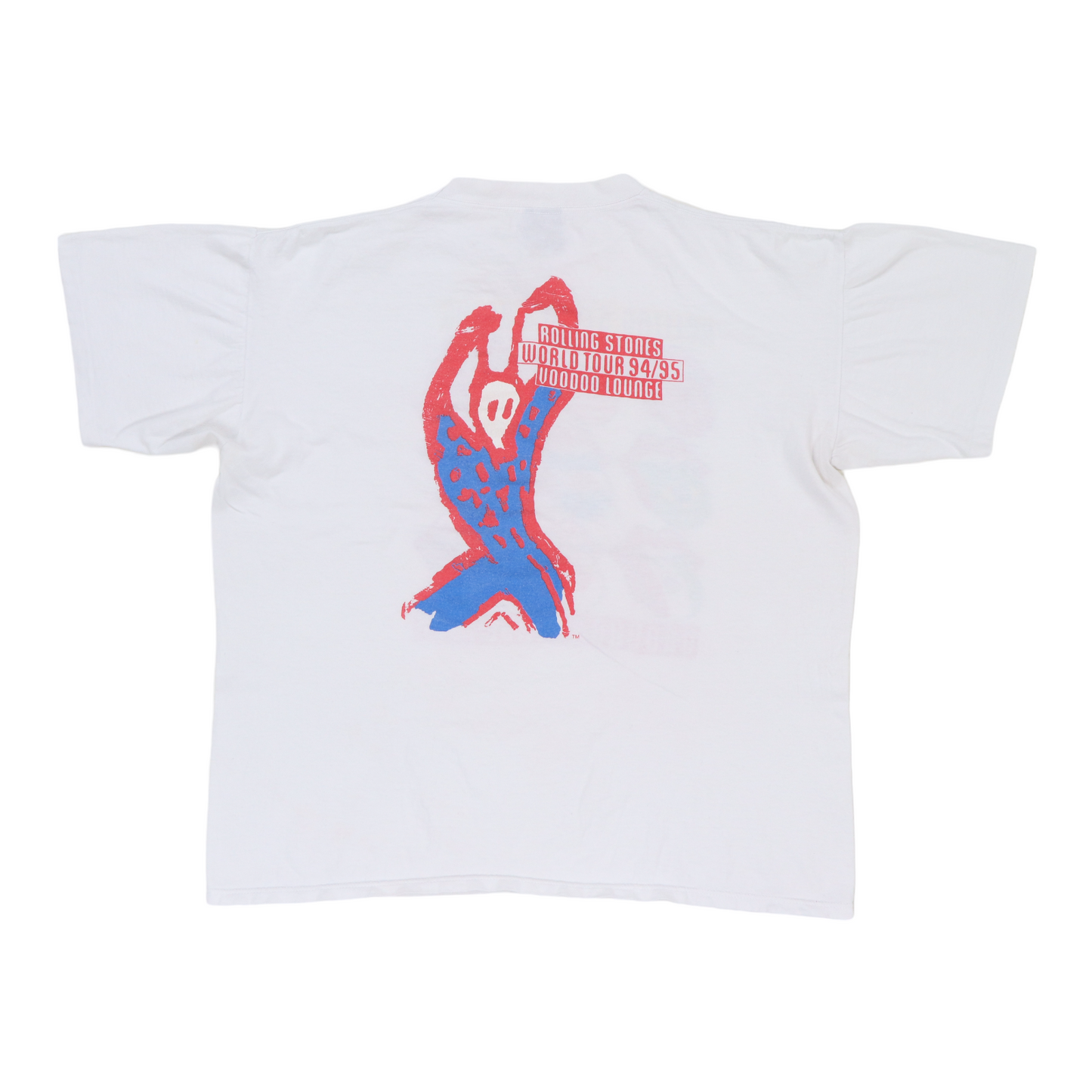 1994 Rolling Stones Voodo Lounge L Tシャツ Rolling Stones Voodoo Lounge T Shirt 1994 XL New With tags