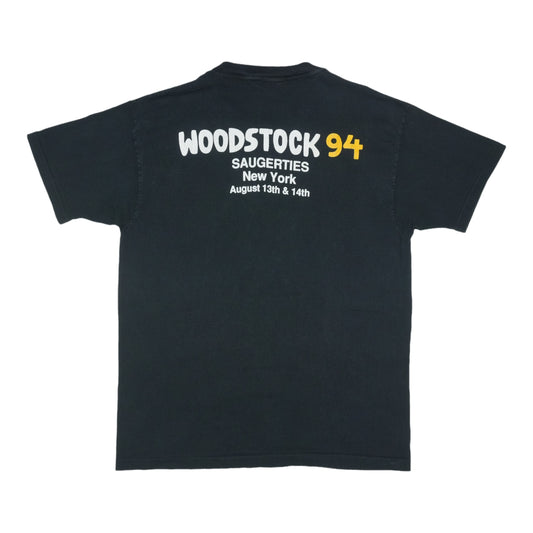 1994 Woodstock 2 More Days Of Peace And Music Shirt Back