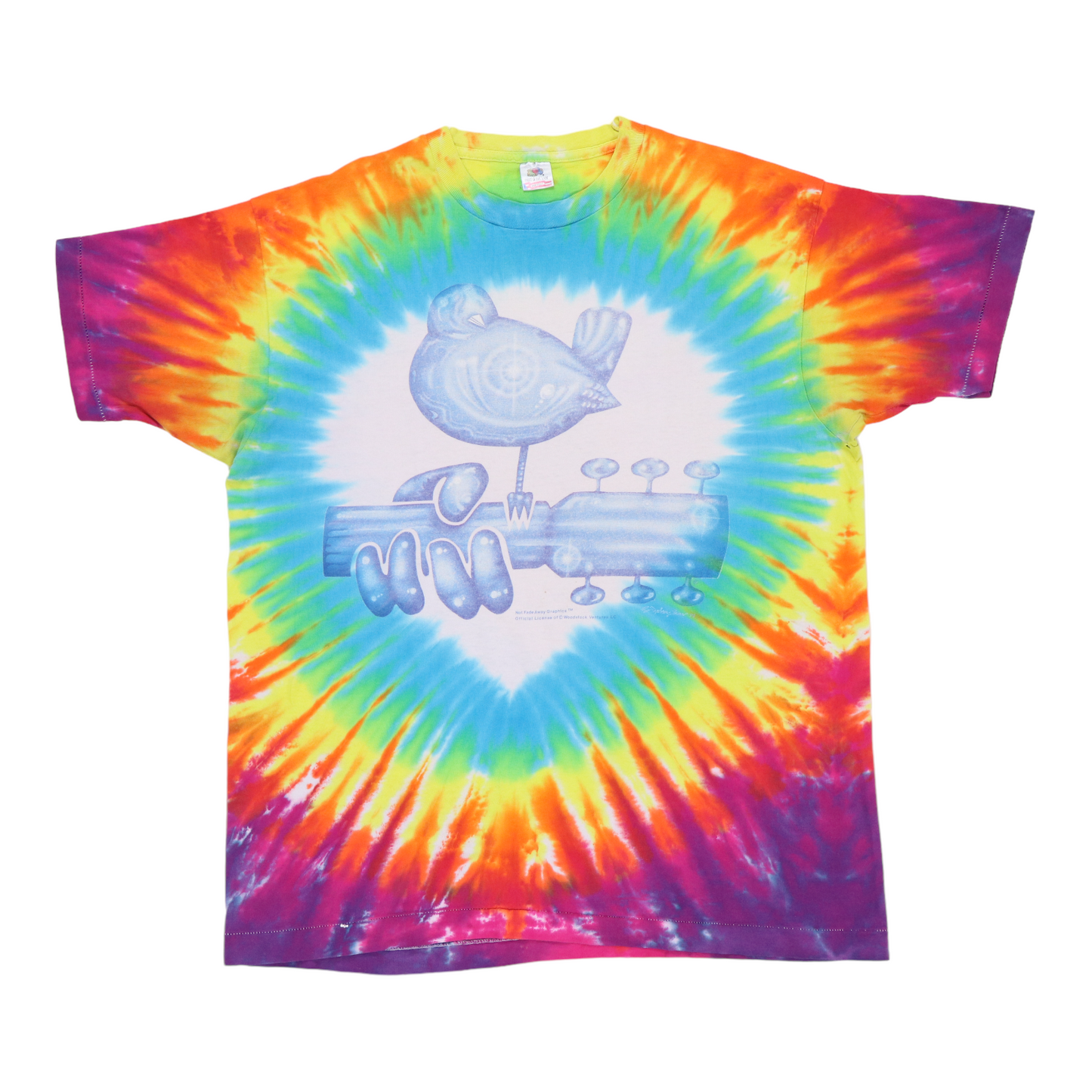 1994 Woodstock Festival Tie Dye Shirt