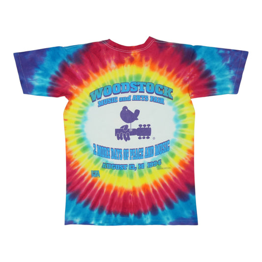 1994 Woodstock Music Festival Tie Dye Shirt