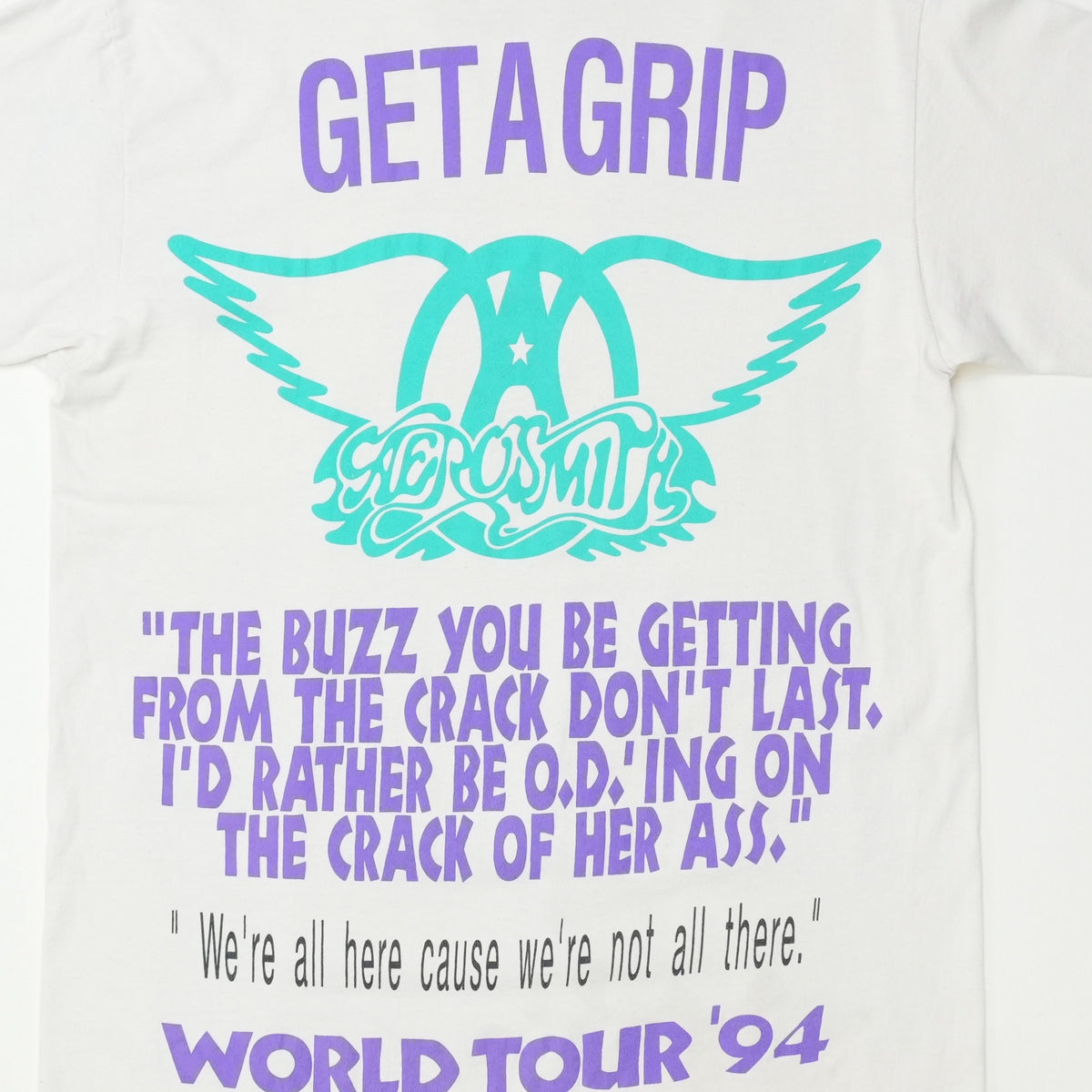 1994 Aerosmith Get a Grip Tour Shirt
